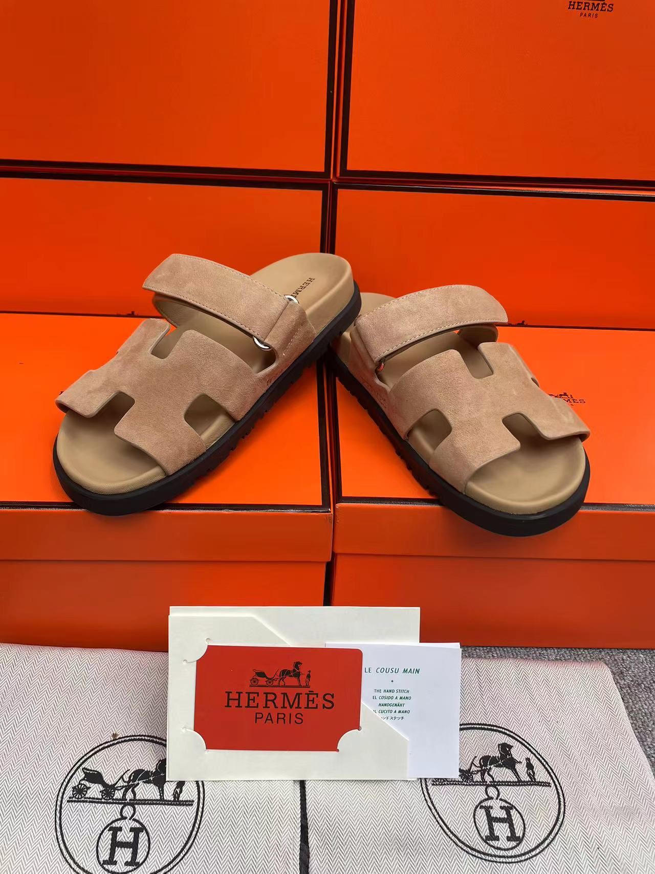 Hermes Slippers